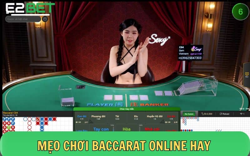 Kinh Nghiệm chơi baccarat online luôn thắng