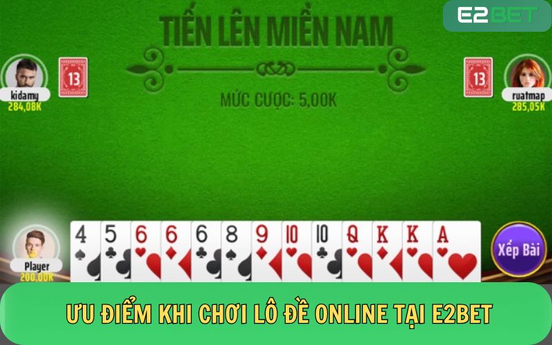 Tổng quan về trò chơi tiến lên miền nam tại E2BET