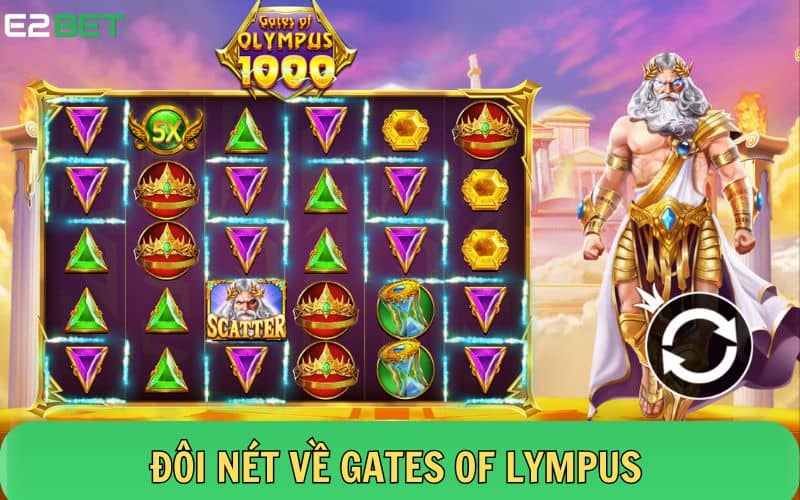 Gates Of Olympus là game nổ hũ trực tuyến tại nhà cái E2BET cung cấp bởi Pragmatic Play