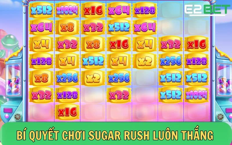 Kinh nghiệm chơi Nổ hũ Sugar Rush hiệu quả